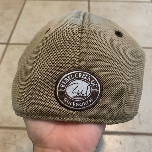 Pukka Rebel Creek Golf Hat | Brown & White Mesh Cap - Picture 7 of 8